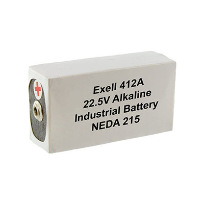 Exell Alkaline 412 NEDA 215 Battery Replaces Eveready 412