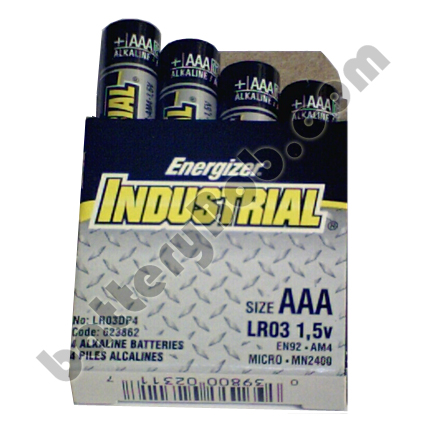 ENERGIZER EN92 AAA  - BOX OF 4 BATTERIES