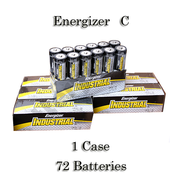 ENERGIZER EN93 C Cell  - CASE OF 72 BATTERIES