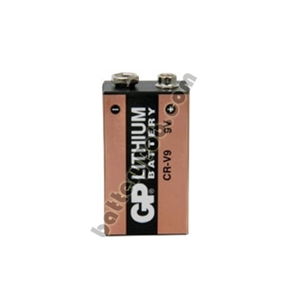 GP 9V Lithium Smoke Alarm Replacement Battery - 9V 1200 mAh - GP CRV9-2U1