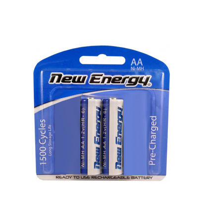 Eneloop AA NiMH Sanyo Two Pack Pre-Charged