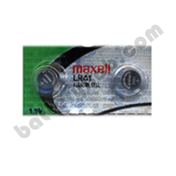 Maxell LR41 - 2 Batteries Official OEM - AG3