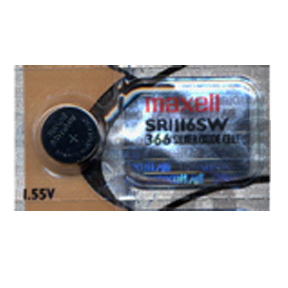 MAXELL 366 SR1116SW - 1 Battery Official OEM