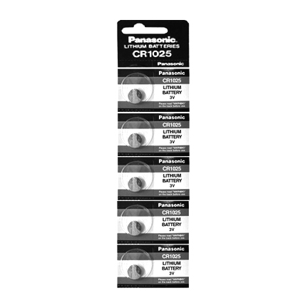 MAXELL CR1025 - 1 Pack of 5 Batteries.