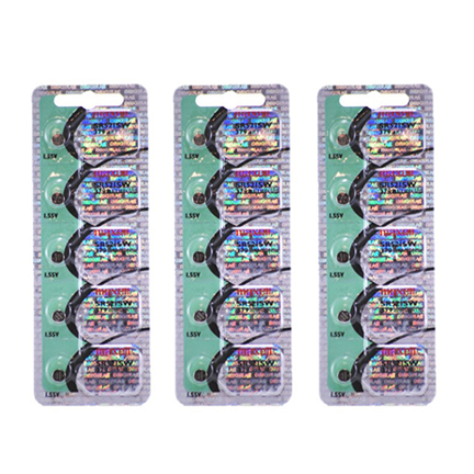 MAXELL 379 SR521SW - 3 Packs of 5 Batteries