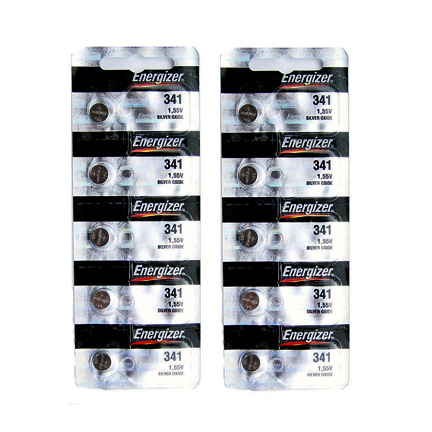 341 Energizer - SR714SW - Two Packs of Five (10 Batteries)