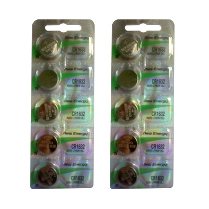 CR1632 - Coin Cell Primary Renata Swiss Made Batteries - Renata CR1632 - 2 Packs of Five