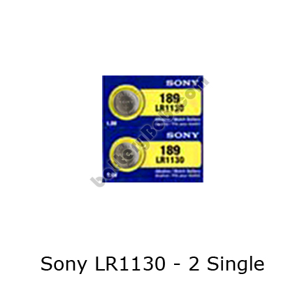Sony LR1130 - 2 Single Batteries Official OEM