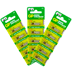 Premium Sanyo or Naacon Quality Batteries A27 (27A) 12V Alkaline - 3 Pack of 5 Batteries- Naccon 27A