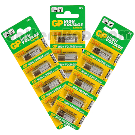 23A (23AE) 12V Alkaline - 3 Packs of Five