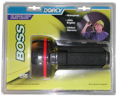 WATERPROOF LANTERN 6 volt Battery Included