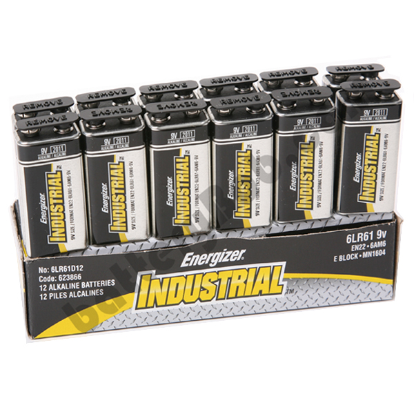 ENERGIZER  EN22  9V -  BOX OF 12 BATTERIES 9 Volt