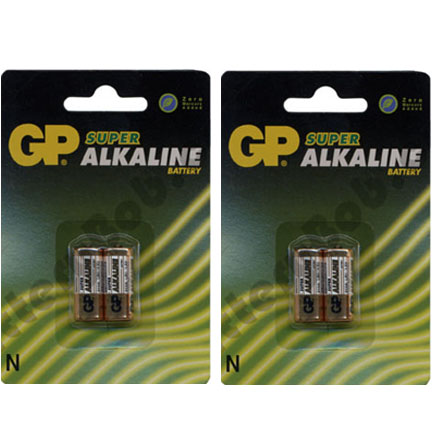 N Size 1.5 volt. LR1, 910A or UM5 MN9100 MN21 1 Pack of 4 Batteries. E90