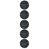 CR2330 Lithium 1 Pack of 5 Batteries - Panasonic or Equivalent - 3 Volt 210 mAh - Comp-101