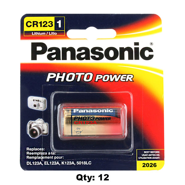 Panasonic CR123A Battery Pack