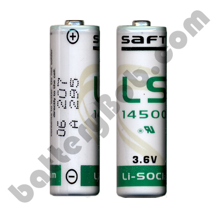 AA Lithium 3.6 Volts Saft LS14500 LS-14500 MB5 Single from OEM tray AA 3.6V