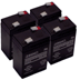 Rhino or Toyo SLA4-6 Alarm Medical UPS Battery 4 PACK 6 Volts 4.5 Ah  SLA4-6