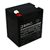 A Recreational Scooter Replacement Battery - 12V 5Ah Sealed Lead Acid - Single Battery - SLA5-12