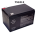 Rhino or Toyo SLA10-12/T25  Alarm, Medical UPS Battery 12 volt 12 AH F2 Single Battery