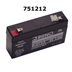 Rhino SLA1.2-6  or Toyo SLA1.3-6 Alarm, Medical or UPS Replacement Battery 6 volt 1.2 Ah or 1.3 Ah