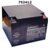 Rhino SLA24-12 Medical, Golf Caddy, Bicycle,  or UPS Replacement Battery 12 volt 26 Ah
