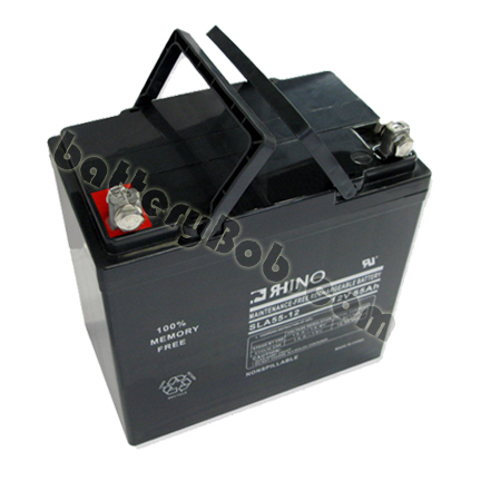 A Rhino Toyo SLA55-12 Sealed Lead Acid Battery ( SLA ) - 12 Volt  55 Ah - SLA55-12