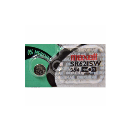 MAXELL 363 SR621W - 1 Battery Official OEM