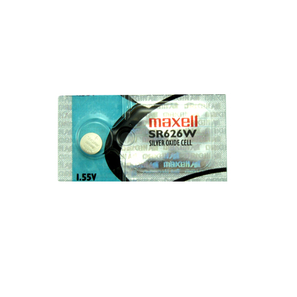 MAXELL 376 SR626W - 1 Battery + ONE FREE Official OEM