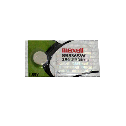 MAXELL 394 SR936SW aka AG9 - 1 Battery Official OEM