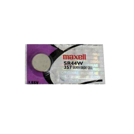 Maxell 357 SR44W SR44SW 303 - Single Battery OEM