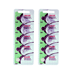 MAXELL 371 SR920SW - 2 Packs of 5 Batteries + One Free Battery