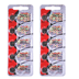 MAXELL 386 SR43W - 2 Packs of 5