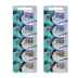 MAXELL 384 SR41SW - 2  Packs of 5 Batteries - AG3 Type