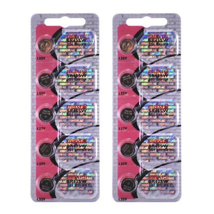 MAXELL 301 SR43SW - 2 Packs of 5 Batteries