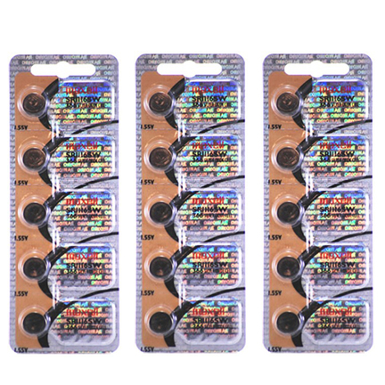 MAXELL 366 SR1116SW - 3 Packs of 5 Batteries