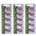 MAXELL 394 SR936SW aka AG9 - 3 Packs of 5 Batteries