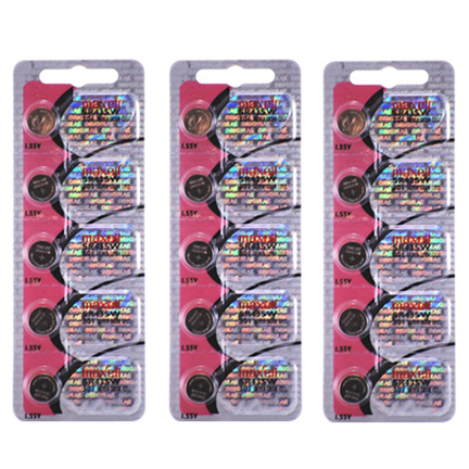 MAXELL 301 SR43SW - 3 Packs of 5 Batteries