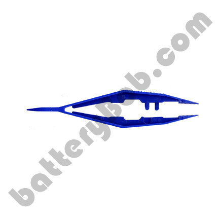 Tweezer for Batteries. Anti Static, Durable, Precision Caliber. Medical Grade Quality Tweezers.