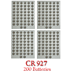 LITH-35  - CR927 200 Pack  Lithium Coin Cell Battery 3 Volt 30 mAh. 200 CR927 in a Tray.