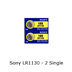 Sony LR1130 - 2 Single Batteries Official OEM